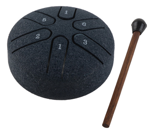 Minitambor Handpan Professional De 6 Notas Worry Tongue
