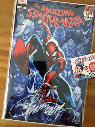 Comic Set - Amazing Spider-man #1 Scott Campbell Firmado Mj (Usado)