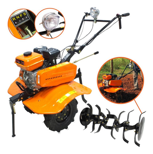 Tratorito Tipo Tobata Vmc700 Completo 4 Marchas Com Ré 7hp