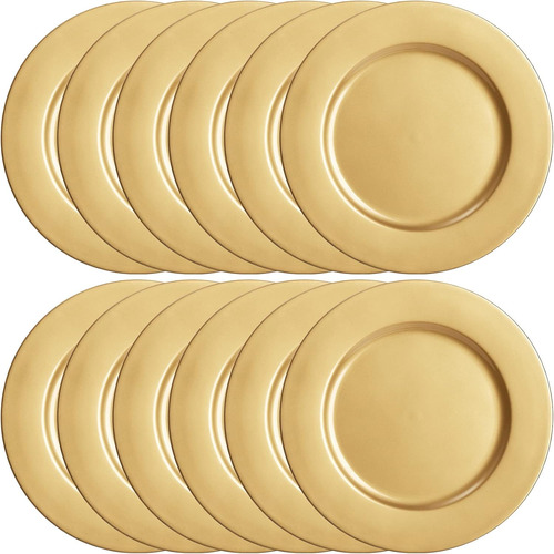 Pack 4 Plato Base Redondo 33 Cm.