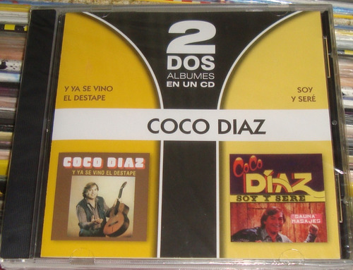 Coco Diaz Dos Albumes En 1 Cd Sellado Kktus