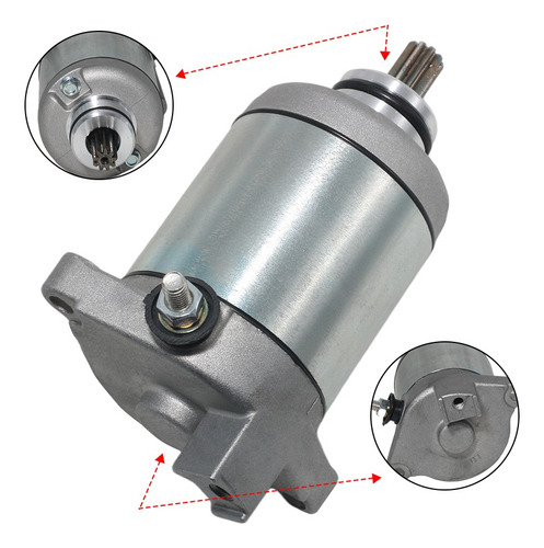 Motor De Arranque Para Italjet Set 125 2002-2003