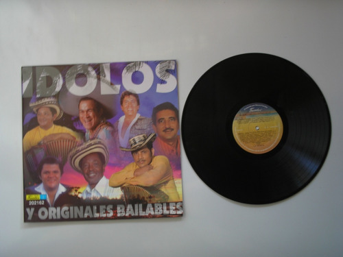 Lp Vinilo Idolos Y Originales Bailables Varios Inter Col1996