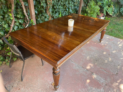 Gran Mesa De Comedor De Madera, 233 Cm* 131 Cm Ancho