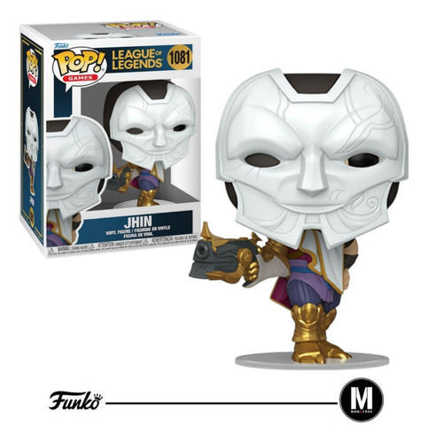 Funko Pop Akali, Jhin & Yone League Of Legends Set De 3