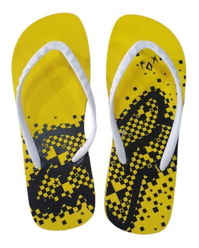 Sandalia Fox Flip Flop Fitch Heritage Amarillas 57145466