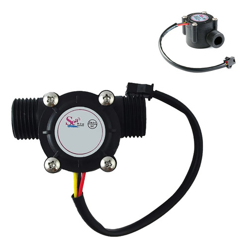 Sensor De Flujo De Agua Caudalimetro Yf-s201 1/2inch Arduino