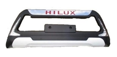 Defensa Extension Bumper Parachoque Toyota Hilux  2017 Led 