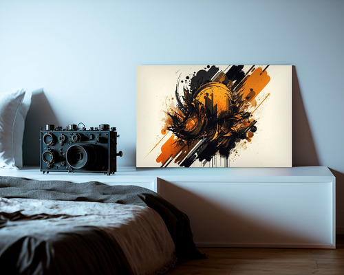 Arte De Pared Espectaculares Abstractos Poder 60x40cm