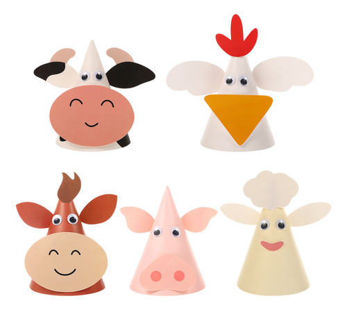 Gorro De Cumpleaños For Bebé Animal 5
