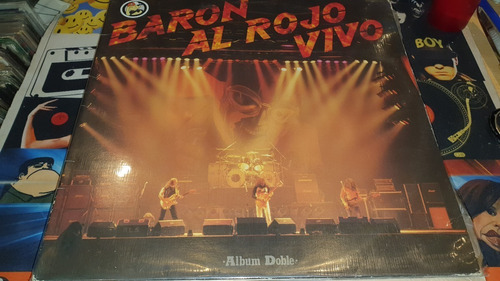 Baron Rojo Baron Al Rojo Vivo Lp Vinilo Doble Spain 1984 