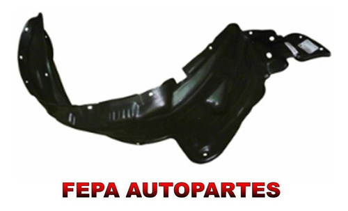 Pasarruedas Guardaplast Delantero Toyota Hilux 09 / 11 Srv