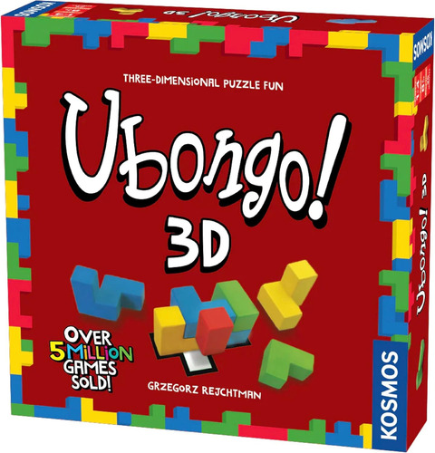 Ubongo 3d - Un Juego De Kosmos | Juego De Rompecabezas Geomé