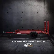Comprar Trailer 2 O 3 Motos Homologado Patentable Hiza Trailers