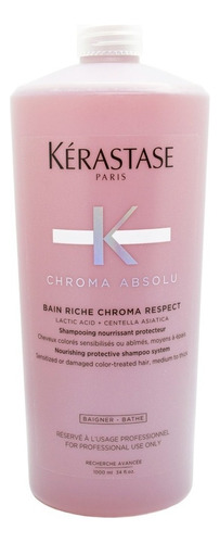  Kerastase Chroma Absolu Shampoo Bain Riche Color Teñidos 1lt
