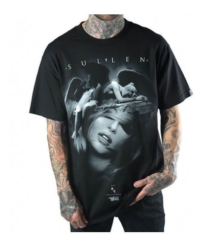 Camiseta Sullen Angel Eyes Preta