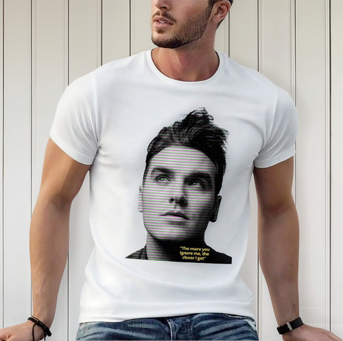 Camiseta Con Cita De Morrissey Para Hombre Playera De Tal