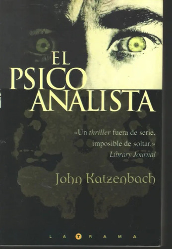 El Psicoanalista (libro Nuevo Y Original)