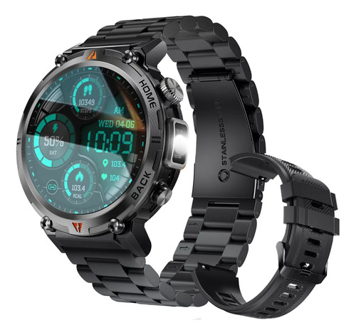 Lanterna Tática De Alça Dupla Smartwatch Eigiis Ke3