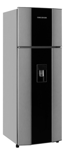 Nevera no frost Challenger Black Series CR 372 negro con freezer 252L 115V