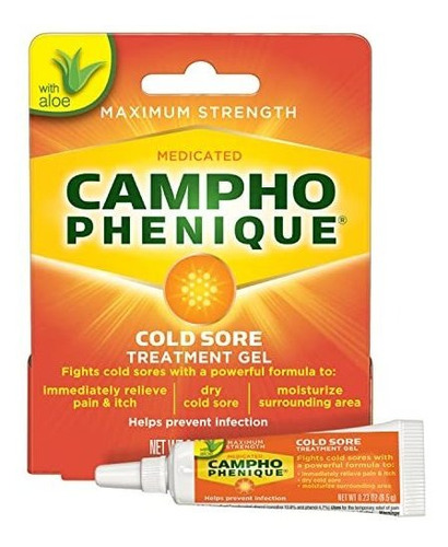 Campho-phenique Herpes Labial Tratamiento, La Fuerza Máxima,