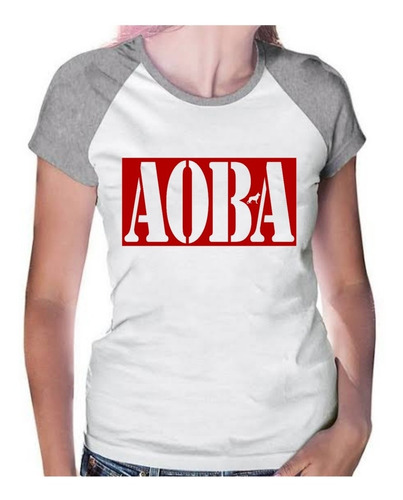 Camisa Baby Look Feminina Aoba Mineira Sotaque Goiana Barato