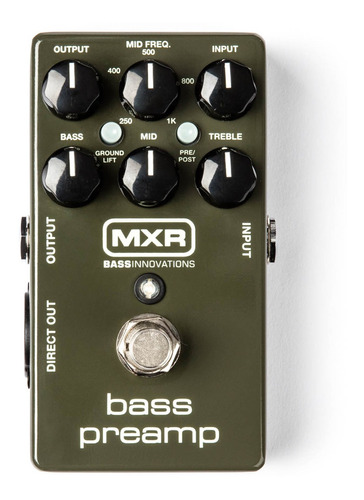 Pedal Mxr Bass Preamp M81 Dunlop