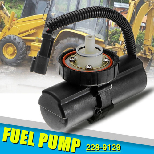 3 Bombas De Combustible 228-9129 2289129 Para Retroexcavador