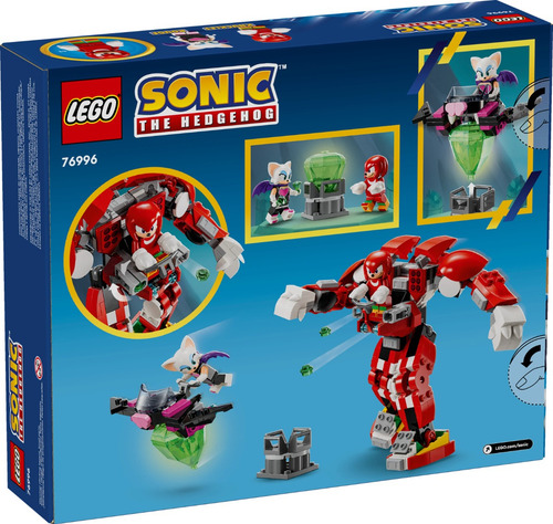 Lego Sonic 76996 Robot Guardián De Knuckles / Diverti