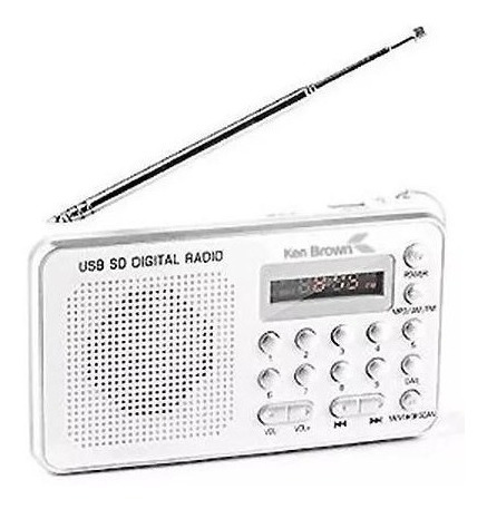 Radio Digital Am/fm Ken Brown Dx-545 Batería Recargable