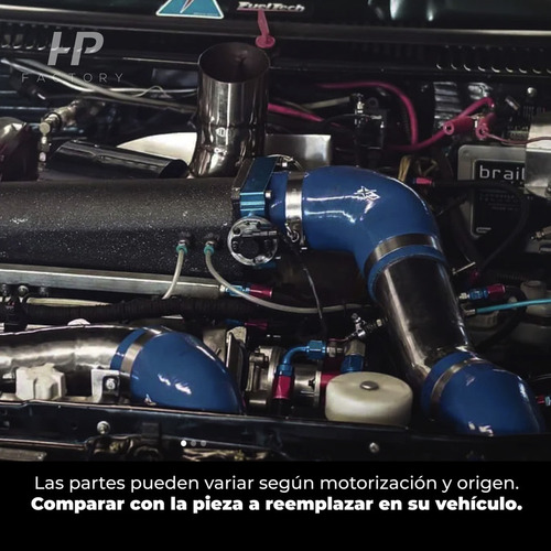 Manguera Silicona 45° 2.5´ Azul Ftx Fueltech