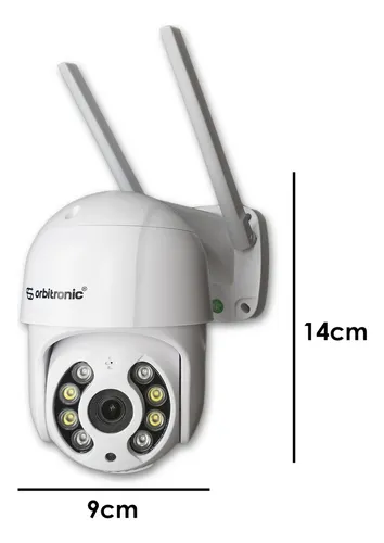 comprar Câmera de segurança Orbitronic ORB776 com resolução 1080p branco