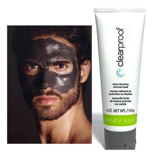 Mascarilla De Carbón Activado Original Hombre Mary Kay 