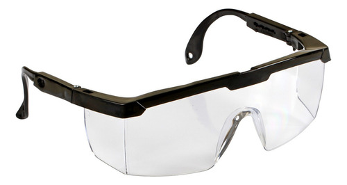 30 Oculos De Segurança Haste Ajustável Epi C/ C.a Lente Incolor