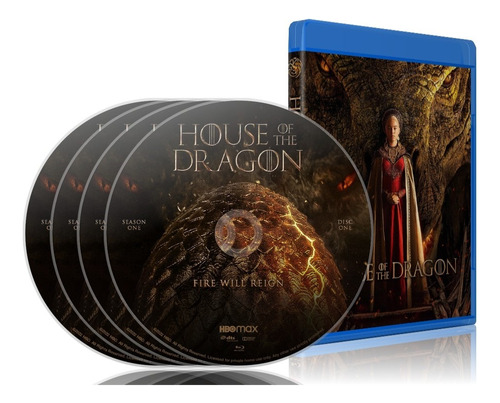 House Of The Dragon - La Casa Del Dragón Temporada 1 Bluray 