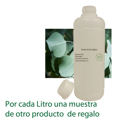 Aceite De Eucalipto 1 Litro 