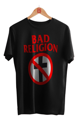 Polo Personalizado Banda Bad Religion Punk Rock 001