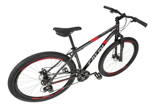 Bicicleta Caloi Supra 29 M 21v Cinza Freio À Disco Mecânico