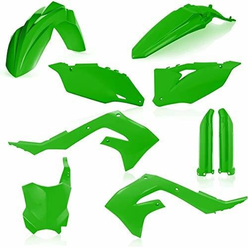 Kit Plástico Completo Acerbis Para Kawasaki, Verde