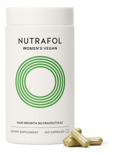 Nutrafol Suplementos Veganos Para El Crecimiento Del Cabell.