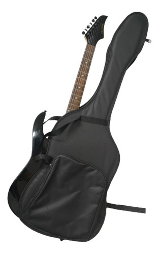 Estuche Semiduro Guitarra Electrica Lona Impermeable Forro