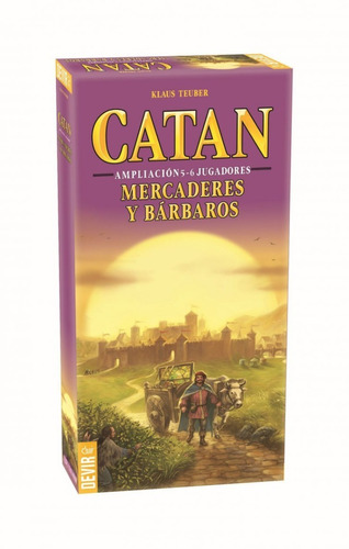 Catan Ampliacio Mercaderes Y Barbaros 5-6 Jugadores Devir