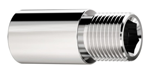 Imagem 1 de 2 de Alongador Prolongador Extensão Torneira 4cm 1/2 Cromado