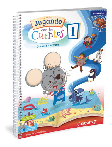 Pack Jugando Con Los Cuentos N°1 Y N°2 - Caligrafix