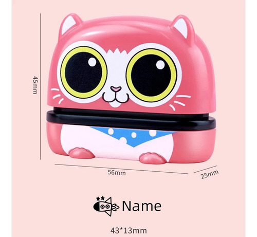Sello Nombre Personalizado Para Ropa Niños, 4 Piezas