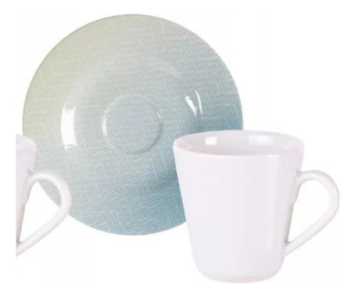 Kit Xícara E Pires De Café Tramontina Polaris 12 Peças