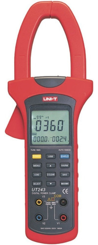 Pinza amperimétrica digital Uni-T UT243 1000A 