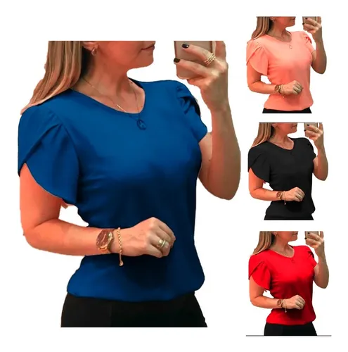 Blusas en microdurazno sale
