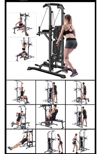Equipos De Fitness Multifuncionale 40 Ejercic Para Interiore