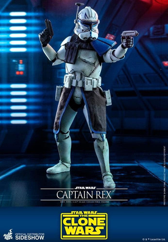 Hot Toys Star Wars The Clone Wars Tms Capitán Rex Figura De